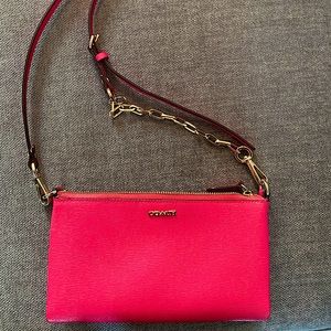 Coach Hot Pink Crossbody Handbag